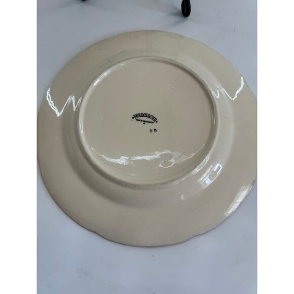 Franciscan Apple Dinner Plates England Earthenware Set Of 4 (2 Chipped) - Picture 10 of 11